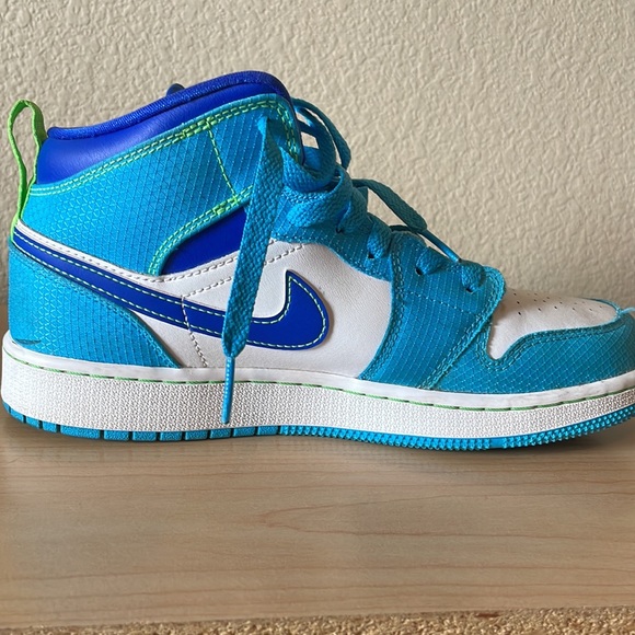 Jordan 1 sprit blues size 5.5 - Picture 3 of 7